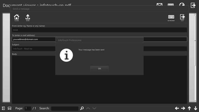 infotouch kiosk software